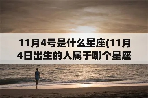 11月4日出生的星座有哪些,11月4日星座特点解析