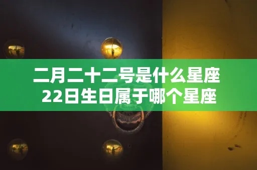 220什么星座（220生日属于哪个星座）