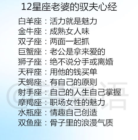 12星座有什么星座（全面解读12星座的特点和性格）