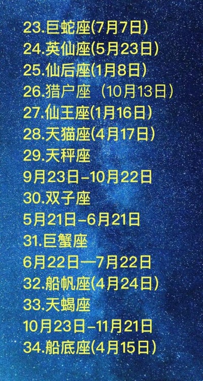 7月23号什么星座（7月23日生日星座查询）