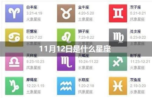 11月12月出生的人是什么星座,11月12月星座特点解析