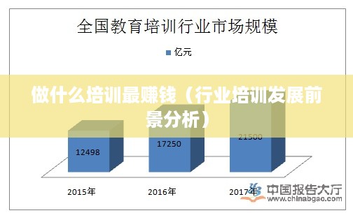 做什么培训最赚钱（行业培训发展前景分析）