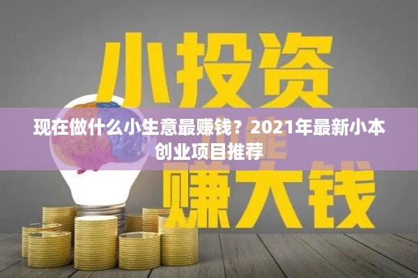 现在做什么小生意最赚钱？2021年最新小本创业项目推荐