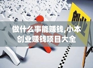 做什么事能赚钱,小本创业赚钱项目大全