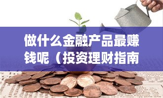 做什么金融产品最赚钱呢（投资理财指南）