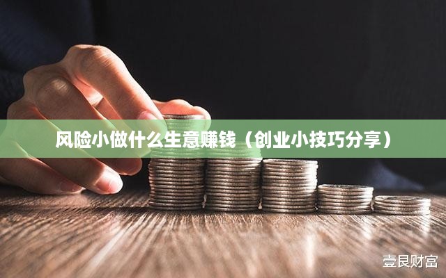 风险小做什么生意赚钱（创业小技巧分享）