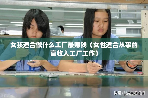 女孩适合做什么工厂最赚钱（女性适合从事的高收入工厂工作）