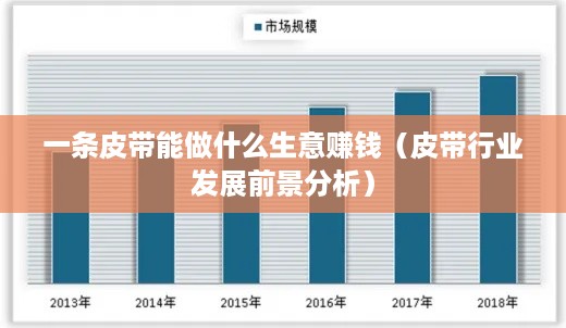 一条皮带能做什么生意赚钱（皮带行业发展前景分析）