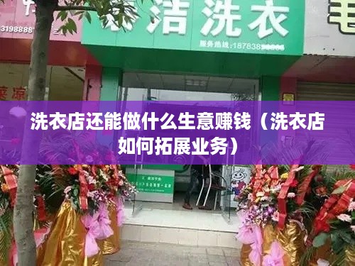 洗衣店还能做什么生意赚钱（洗衣店如何拓展业务）