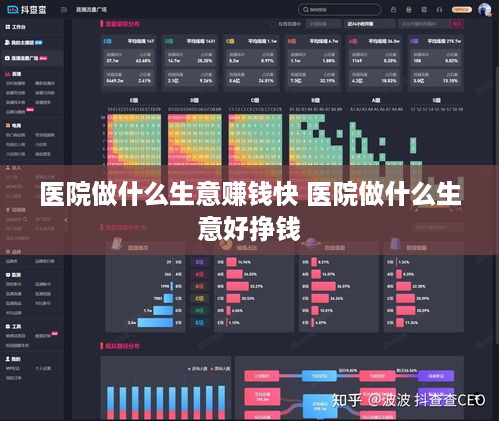 医院做什么生意赚钱快 医院做什么生意好挣钱