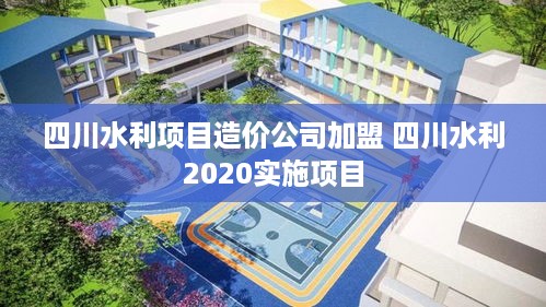 四川水利项目造价公司加盟 四川水利2020实施项目