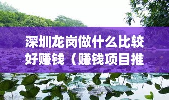 深圳龙岗做什么比较好赚钱（赚钱项目推荐）