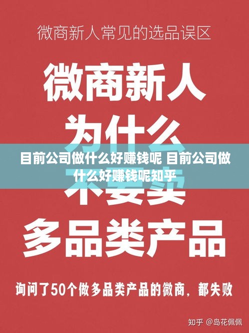 目前公司做什么好赚钱呢 目前公司做什么好赚钱呢知乎