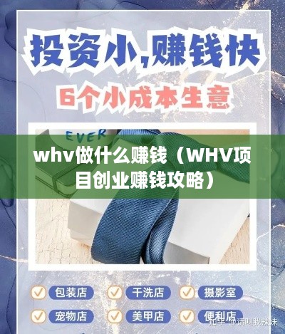 whv做什么赚钱（WHV项目创业赚钱攻略）