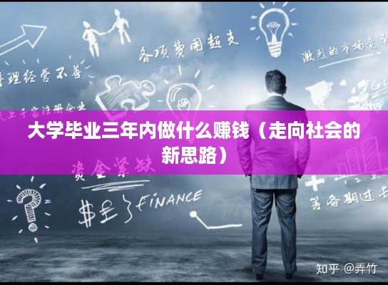 大学毕业三年内做什么赚钱（走向社会的新思路）