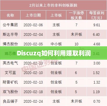 Discuzq如何利用赚取利润