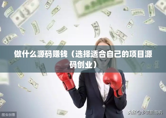 做什么源码赚钱（选择适合自己的项目源码创业）