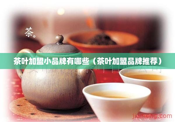 茶叶加盟小品牌有哪些（茶叶加盟品牌推荐）