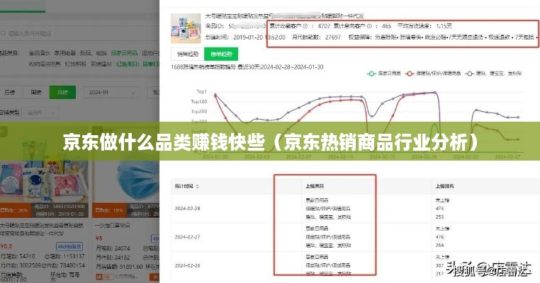 京东做什么品类赚钱快些（京东热销商品行业分析）