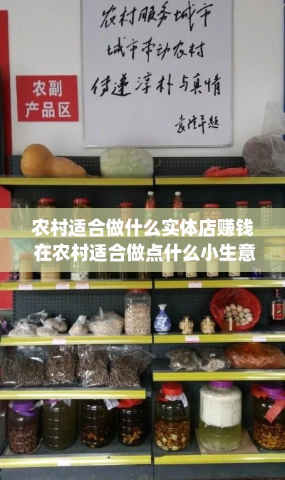 农村适合做什么实体店赚钱 在农村适合做点什么小生意呢?