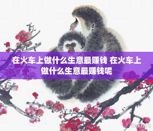 在火车上做什么生意最赚钱 在火车上做什么生意最赚钱呢