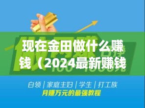 现在金田做什么赚钱（2024最新赚钱项目推荐）