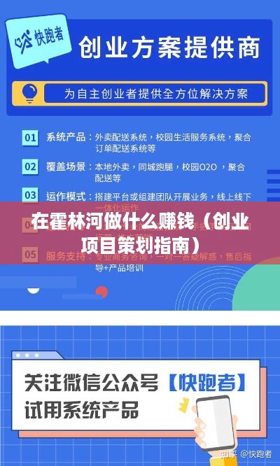 在霍林河做什么赚钱（创业项目策划指南）