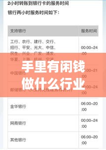 手里有闲钱做什么行业赚钱 手中闲钱用来做什么最合算