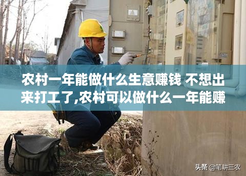 农村一年能做什么生意赚钱 不想出来打工了,农村可以做什么一年能赚个六七万