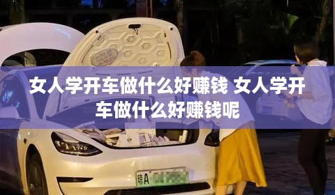 女人学开车做什么好赚钱 女人学开车做什么好赚钱呢