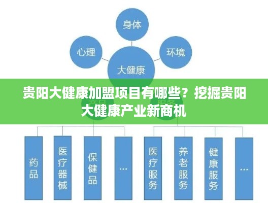 贵阳大健康加盟项目有哪些？挖掘贵阳大健康产业新商机