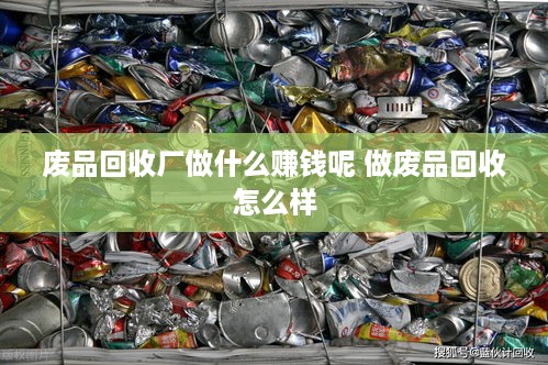 废品回收厂做什么赚钱呢 做废品回收怎么样