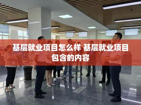 基层就业项目怎么样 基层就业项目包含的内容