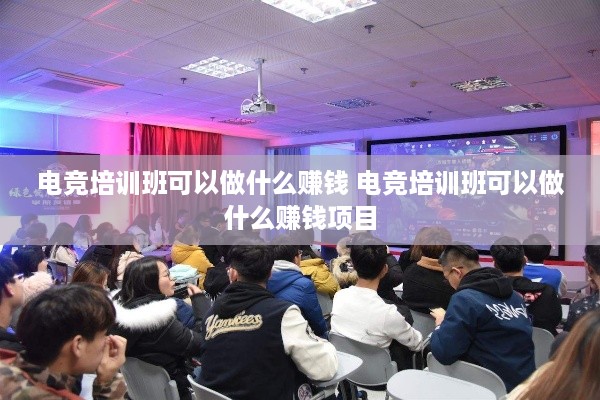 电竞培训班可以做什么赚钱 电竞培训班可以做什么赚钱项目