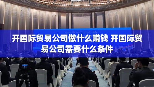 开国际贸易公司做什么赚钱 开国际贸易公司需要什么条件