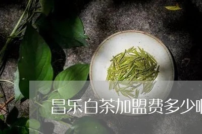 昌乐白茶饼加盟费多少（详解昌乐白茶饼加盟政策）