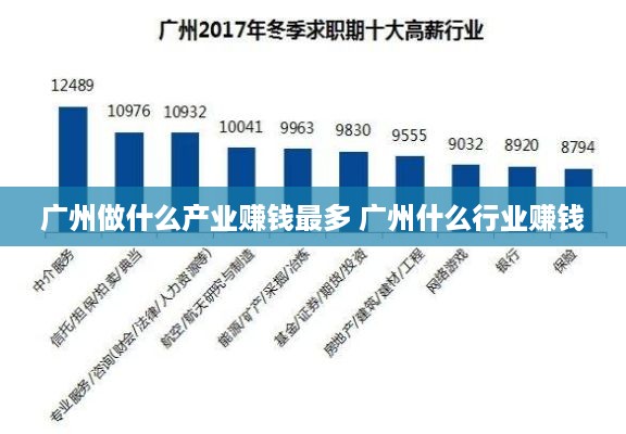 在广州市做什么工作赚钱？