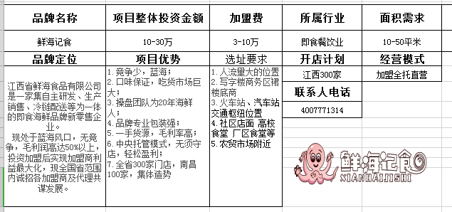 加盟商项目执行标准