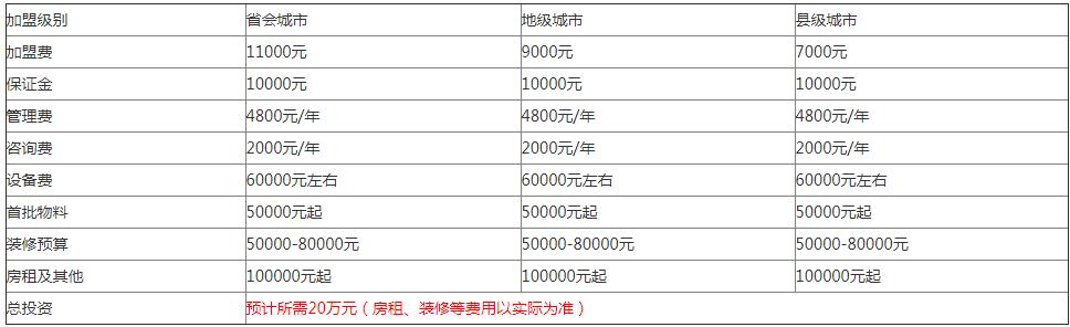 目前加盟最好的项目排名