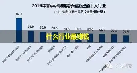 近十年做什么行业最好赚钱 过去十年什么行业最赚钱