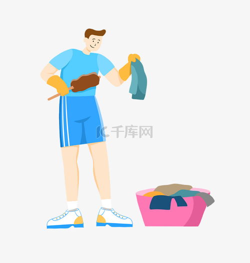 洗衣服做什么最赚钱图片 洗衣服做家务图片