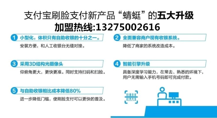 刷脸支付项目加盟政策解读