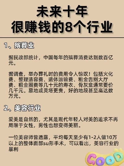 现在做什么行业最轻松赚钱 现在做什么行业比较赚钱 赚钱行业大推荐