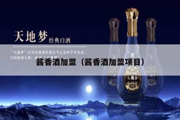 酱香酒加盟项目名称，探索财富的新篇章