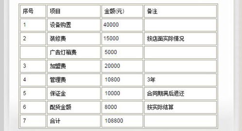 招商加盟项目流程图