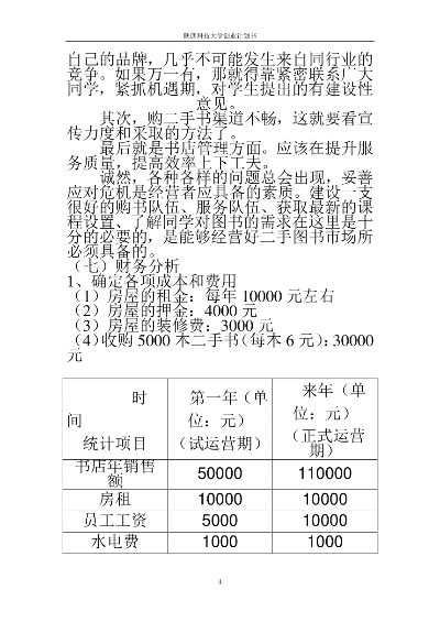 书店加盟项目方案范文简短