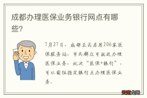 支持医保取现业务的银行有哪些？