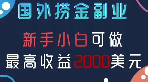 国外适合做什么兼职赚钱 国外兼职赚钱项目