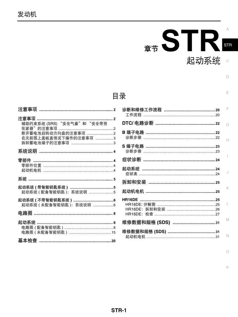 日产蓝鸟保险盒翻译图 日产蓝鸟保险丝中英文对照