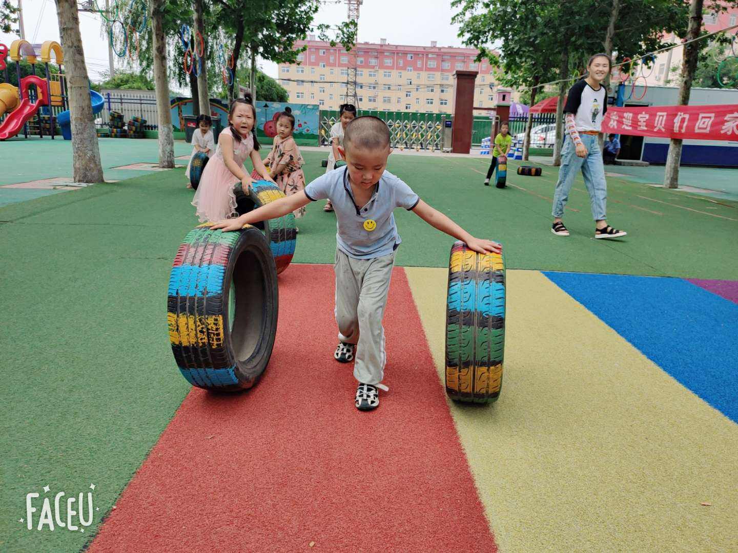 幼儿园轮胎的游戏 幼儿园轮胎游戏教案